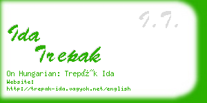 ida trepak business card